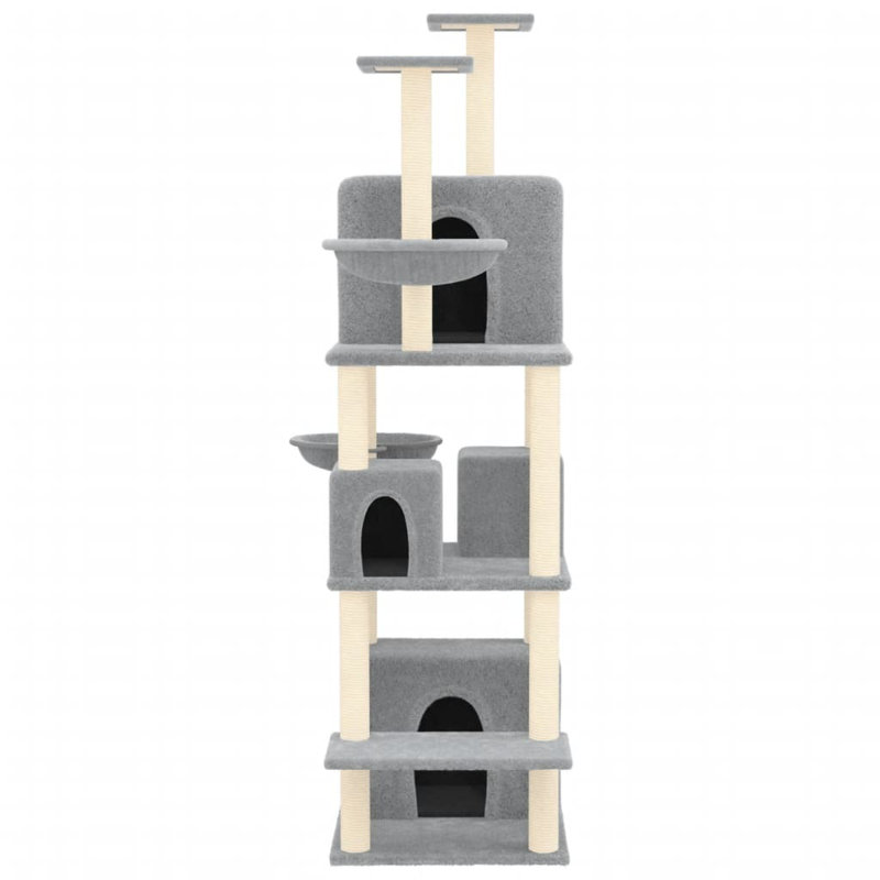 Keene 180cm H Cat Tree, Light Grey