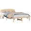 Vidaxl Bed Frame With Headboard Solid Pine Wood-113971109-113971115