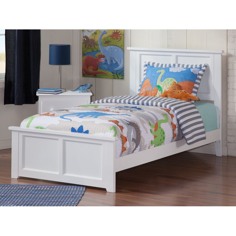 Amear Solid Wood Low Profile Standard Bed