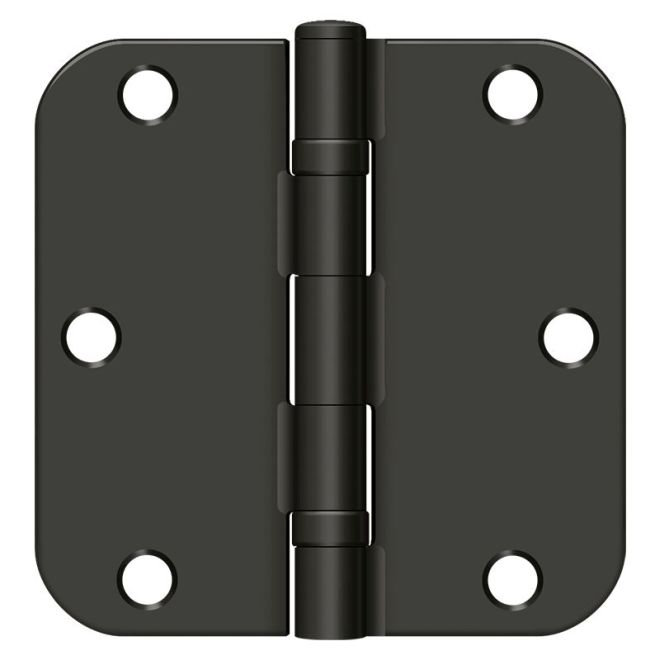 3.5" H x 3.5" W Butt/Ball Bearing Single Door Hinge Deltana 