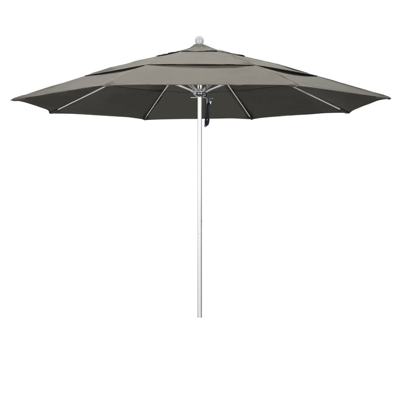 Parasol de marché 11 pi Hibo, Taupe - Pacifica