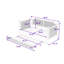 Lit de jour en bois avec lit gigogne et fabrication durable-111826423-111826420