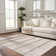 Deha Abstract Striped Beige Area Rug