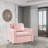 Harrsion Single 35.43'' Velvet Futon Chair-1319171574