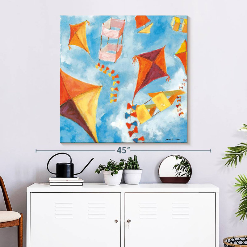 Senne Kites, 33" H x 33" W