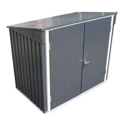 Salford 13 ft. W x 8 ft. D Metal Garden Shed