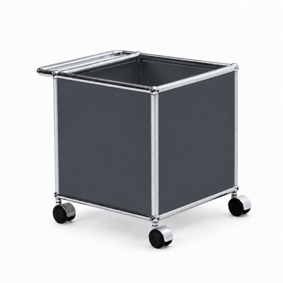 Armoires de bureau modulaires en métal avec tablettes réglables