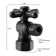 Turn Angle Stop with Copper Pipe Inlet and Compression Outlet with Lever Handle