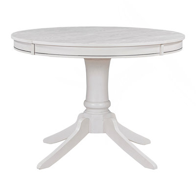 Ensemble de table de salle à manger 5 pièces avec table ronde extensible et chaises rembourrées, parfait pour une utilisation polyvalente et un décor élégant