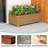 Planter Box Indoor Outdoor Use Garden Bed for Vegetables, Fruits,Herbs-286347826