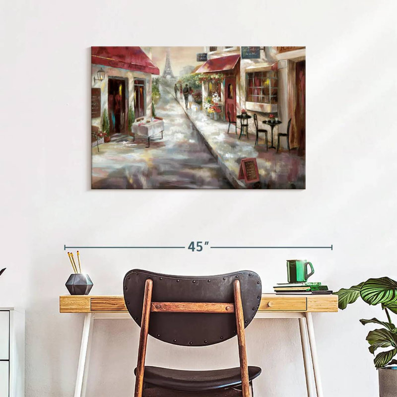 Nicci Parisian Cafe, H 24 po x l 36 po
