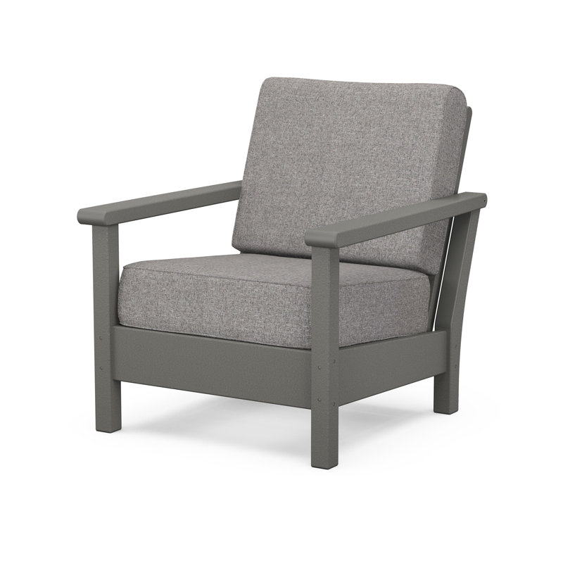 Harbour Deep Seating Chair, Gray Mist, Slate Gray