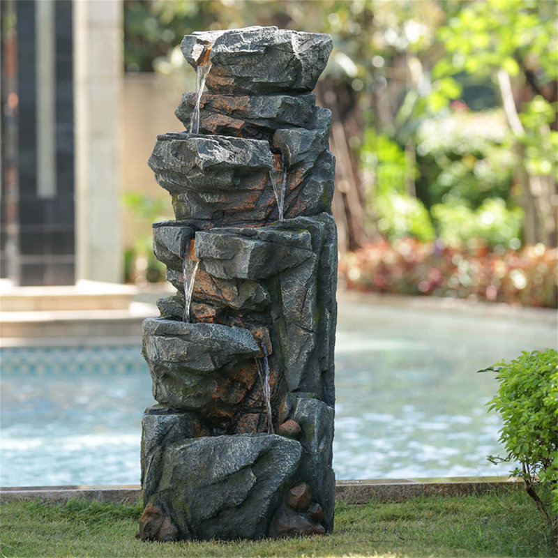 Fontaine avec lumière Jasniak