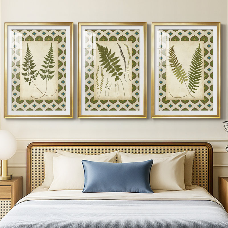 3 pièces marocaines, H 19 po x l 27 po