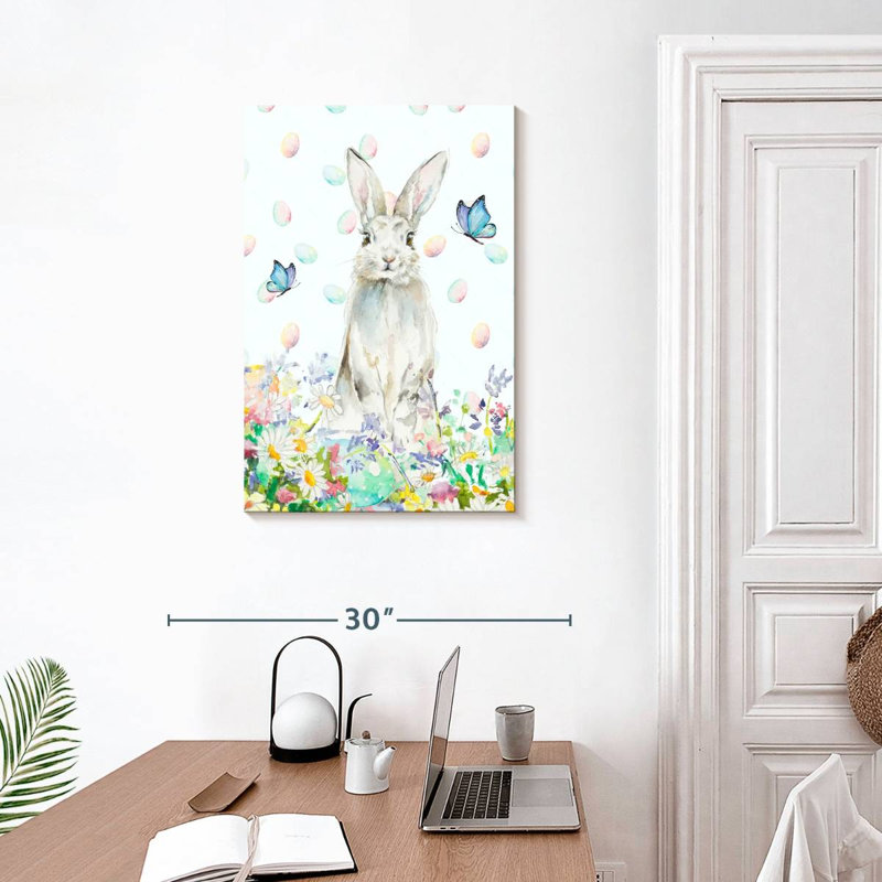 Tall Easter Bunny, H 30 po x l 20 po