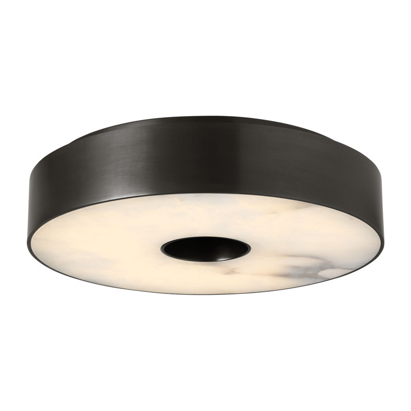 Wyllis 1 - Light LED Flush Mount, Bronze