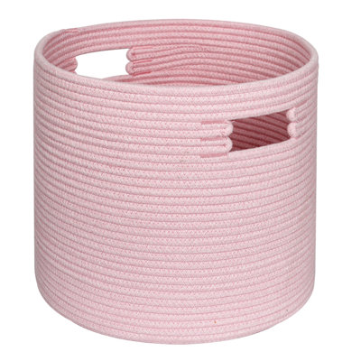 Round Cotton Rope Storage Basket