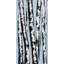 Pastel birches - 24"x48" Framed canvas
