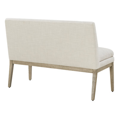 Bethea 55" Linen Dining Bench