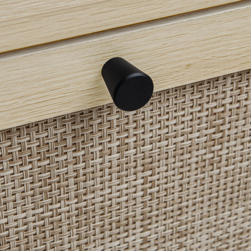 Practical freestanding shoe cabinet with multi-purpose design