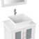 Knutsen 24'' Single Bathroom Vanity with Engineered Marble Top with Mirror