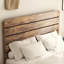 Structure de lit plateforme en bois robuste avec grand rangement sous le lit, conception silencieuse et assemblage facile, aucun sommier tapissier requis-1839823584