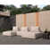 Hampton Outdoor Modular Sofa 04 In Textured Greige