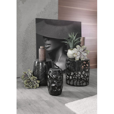 Wiley Drum End Table