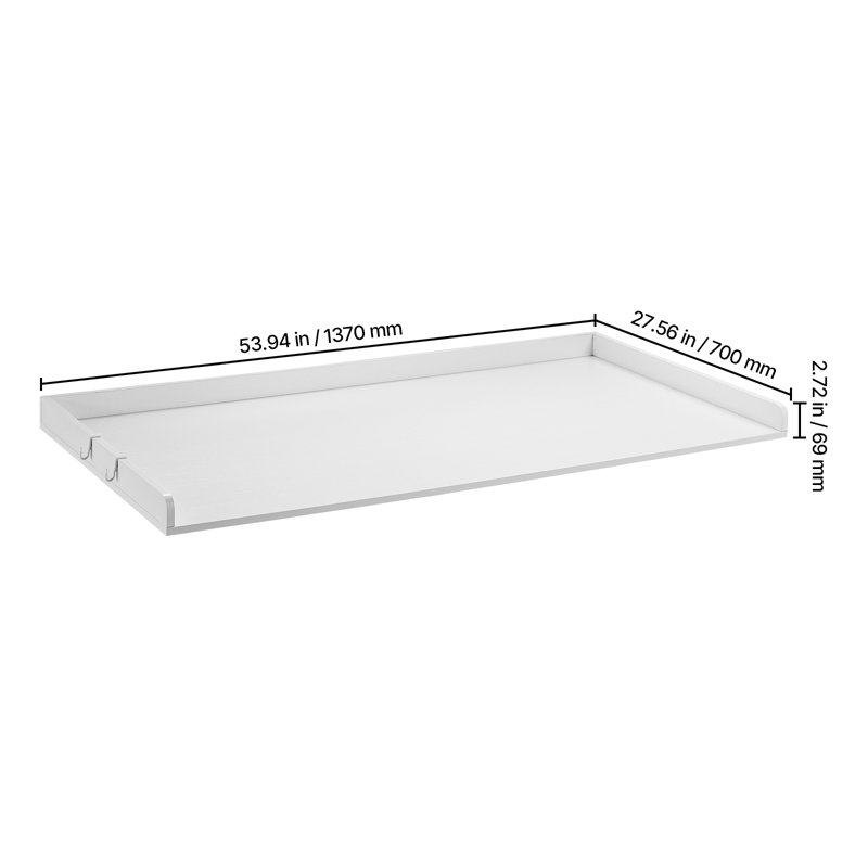 Laundry Room Organizer, White