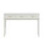 Meuble-lavabo à 3 tiroirs, coiffeuse ou table de maquillage moderne, coiffeuse polyvalente pour la chambre à coucher, aucun miroir inclus