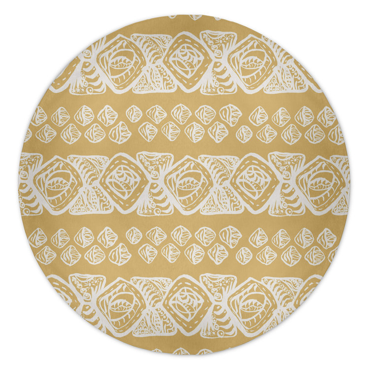 Safari Chenille Geometric Indoor Rug