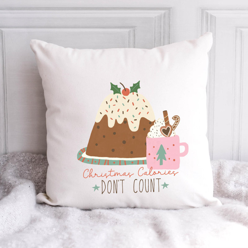 Coussin Christmas illustration_6, 18 po x 18 po