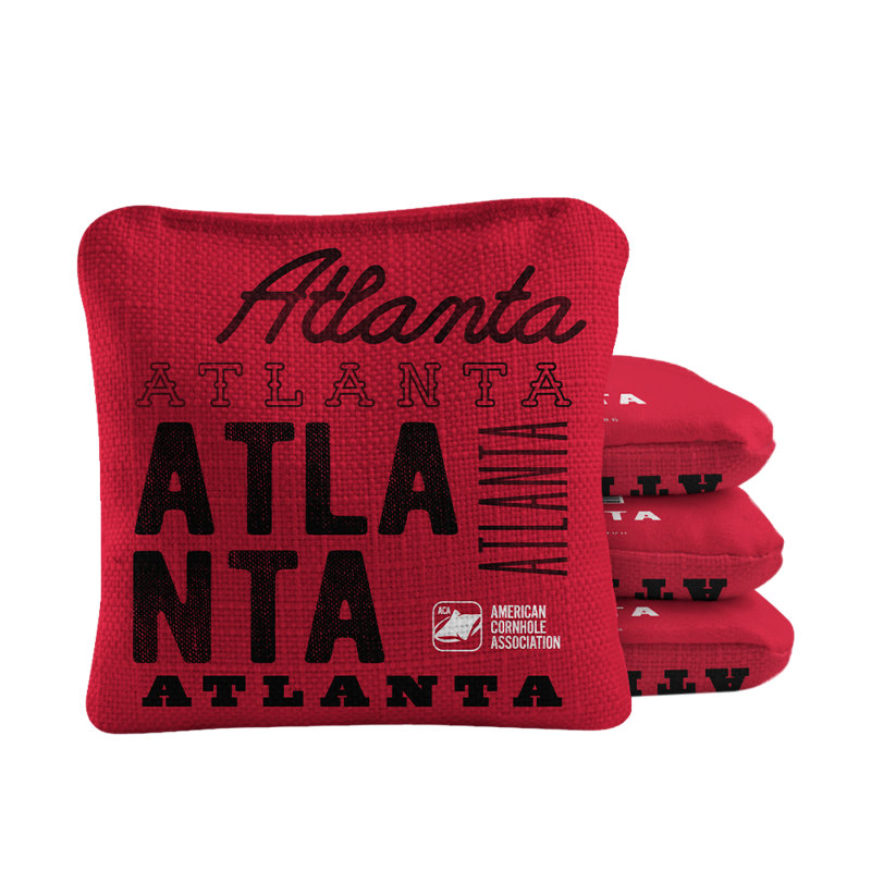Sac de cornhole Atlanta, Rouge