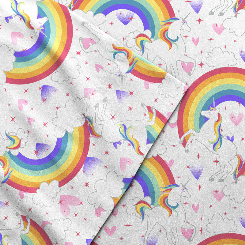 Microfiber Sheet Set, Twin Sheet Set with 2 Pillowcases