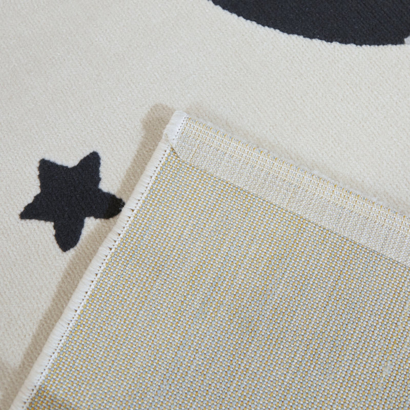 Tapis crème Dolans, Rectangle 5 pi 3 po x 7 pi