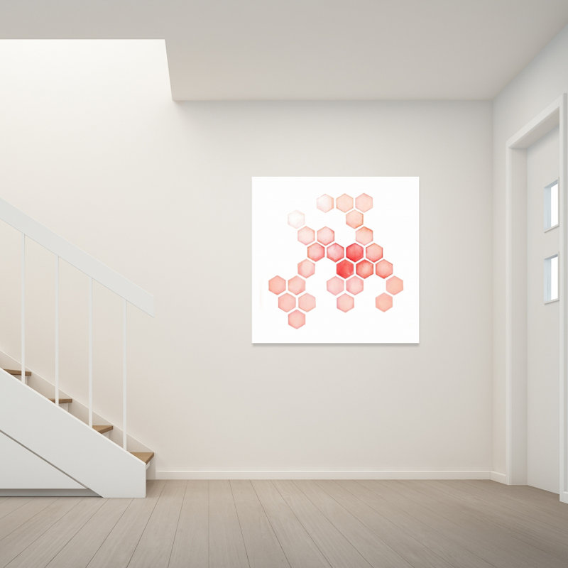 Plusieurs alvéoles - Toile illustrative à motif pour la maison