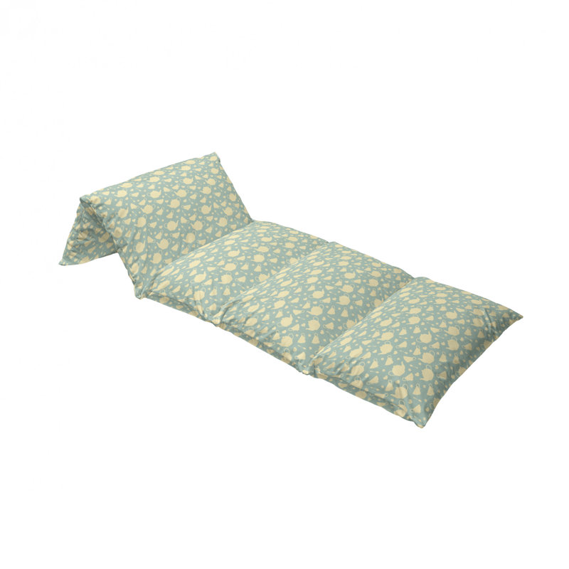 Housse de coussin théière et éléments de théière en anglais britannique nostalgique, H 2 po x l 36 po x P 88 po