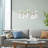 5-Light Metal Chandelier