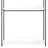 Cox Modular Closet System, 3 Wide White Board Shelves And Black Metal Frame