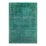 Overyed One-of-a-Kind Rectangle 6'2" X 8'10" Hand Knotted Area Rug