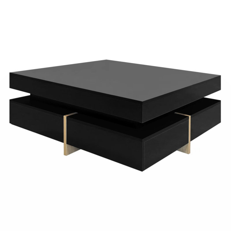 Table de bout Xinia, Noir