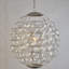 Luminaire sphère suspendu 1 lumières simple Koepfle