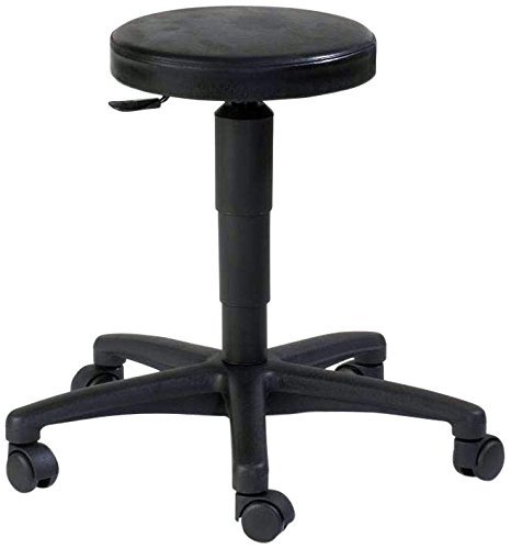Adjustable Height Ergonomic Stool with Removable Casters/Wheels