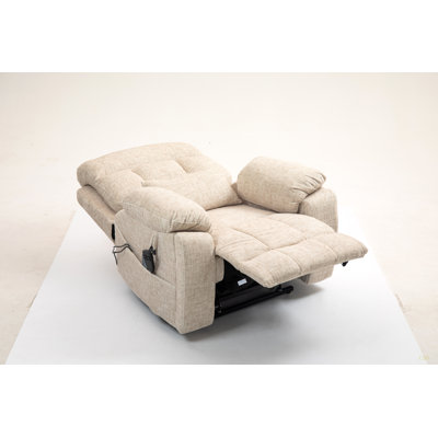 Fauteuil relevable électrique Old Age, canapé électrique plat en mousse haute densité, avec fonctions de chauffage et de massage, inclinable à 180 degrés, 2 porte-gobelets, 2 télécommandes, deux moteurs OKIN