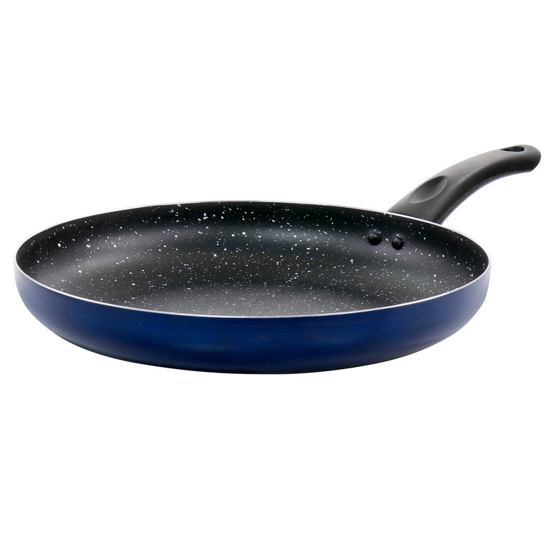 Oster Luneta Non Stick Aluminum Frying Pan, 11.5", Blue