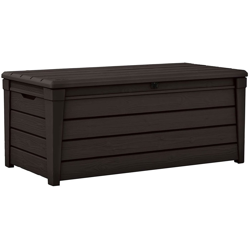 Keter 57'' W 120 Gallons Water Resistant Resin Lockable Deck Box, 1 Pack