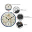 Horloge murale 14 po Bodie