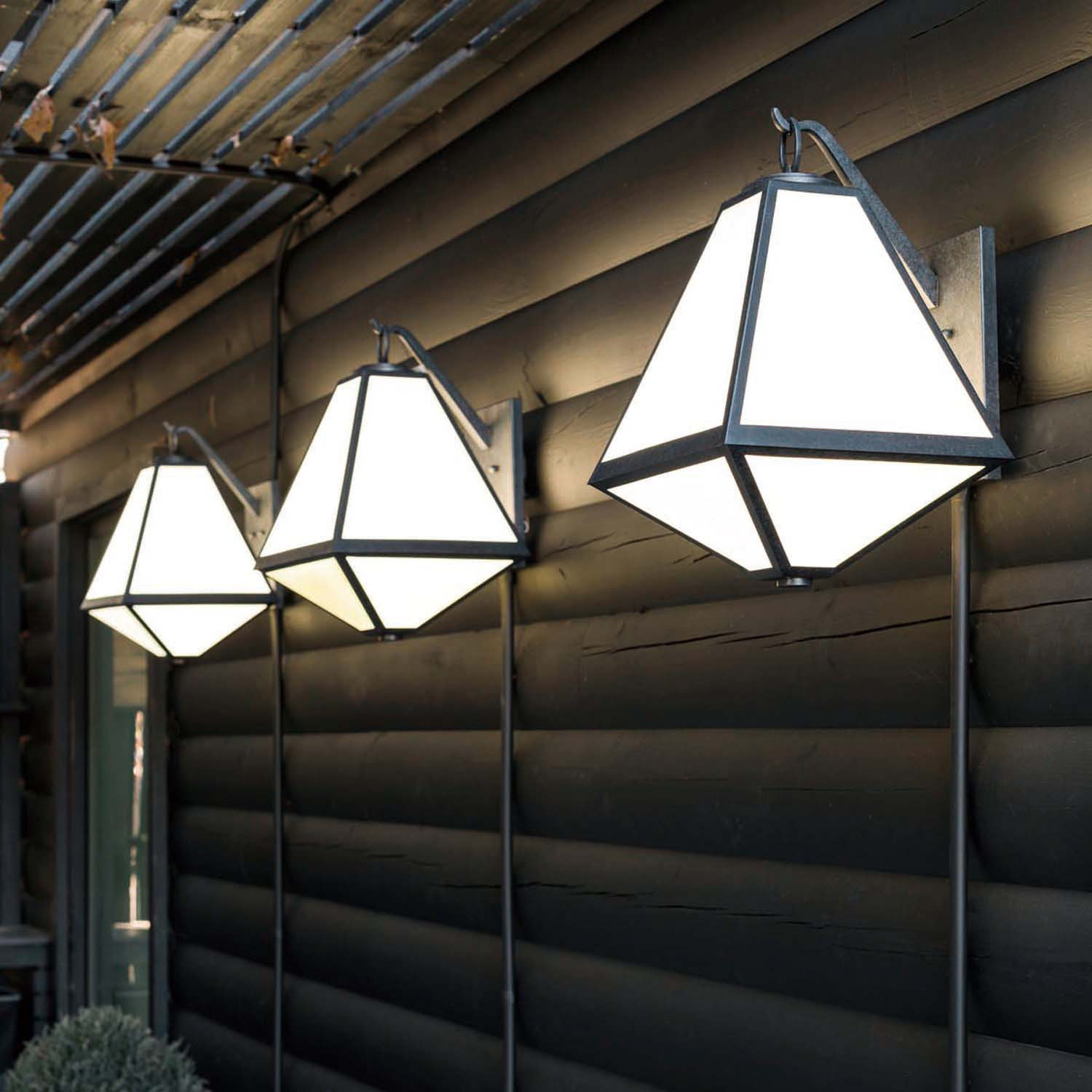 Maribel 3-Light Outdoor Wall Lantern