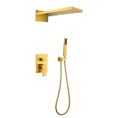 Complete Shower System With Rough In-valve
