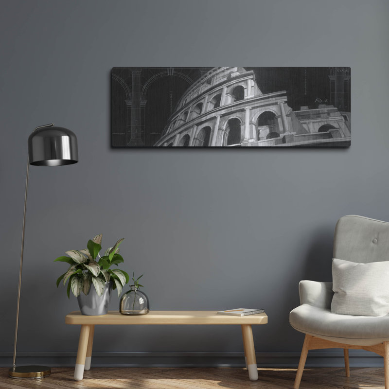 «Iconic Architecture I» par Ethan Harper, H 16 po x l 48 po